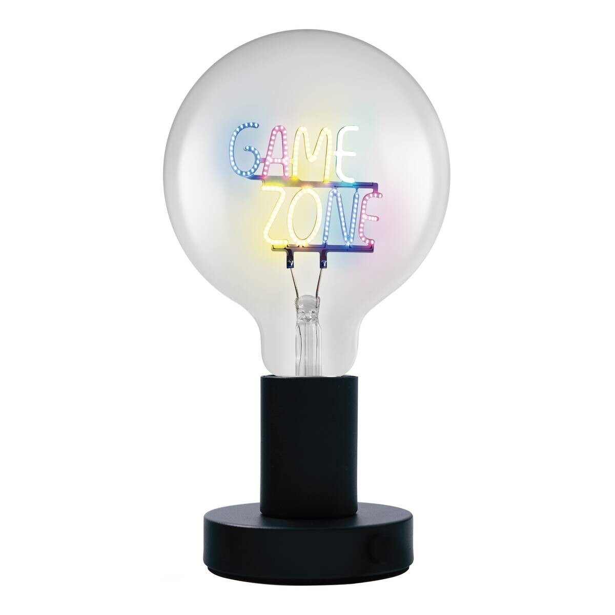 OSRAM LED-Tischleuchte Lettertable Metall B/H/L: ca. 12,5x23x12,5 cm E27