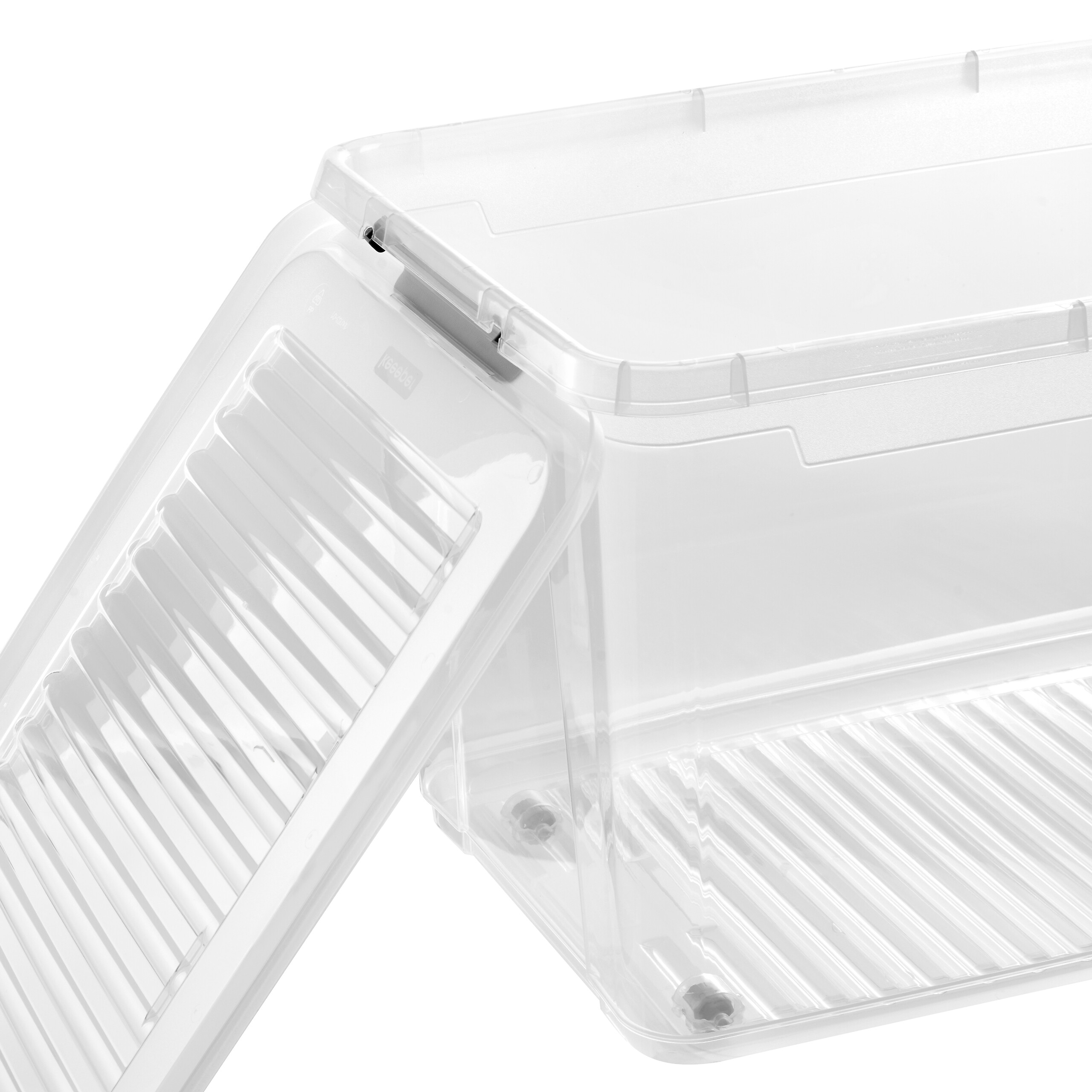 Aufbewahrungsbox transparent B/H/L: ca. 38x35,5x59 cm