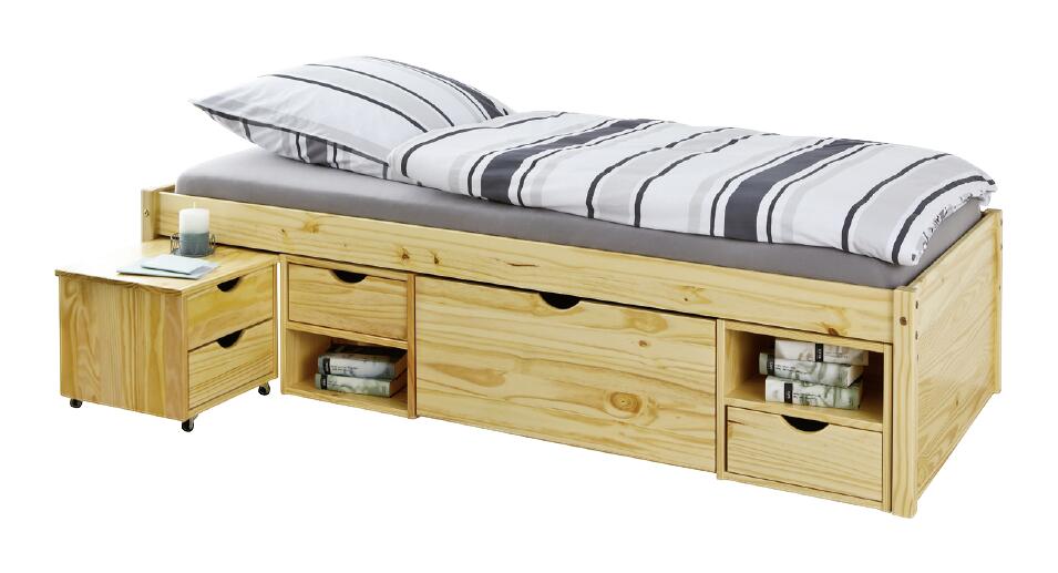 Funktionsbett Claas natur Liegefläche B/L: ca. 90x200 cm