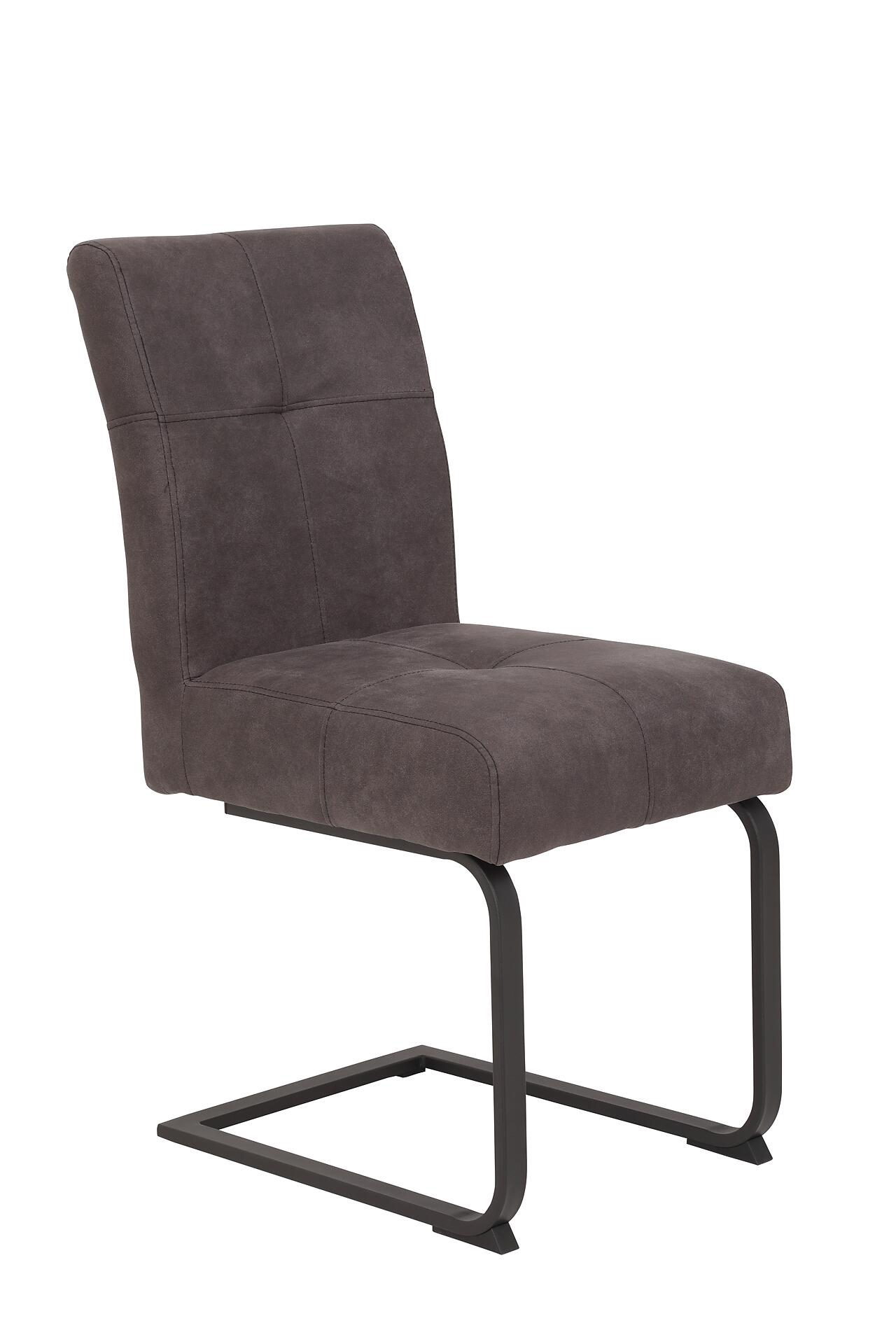 Schwingstuhl Luise anthrazit Vintage B/H/T: ca. 43x91x65 cm