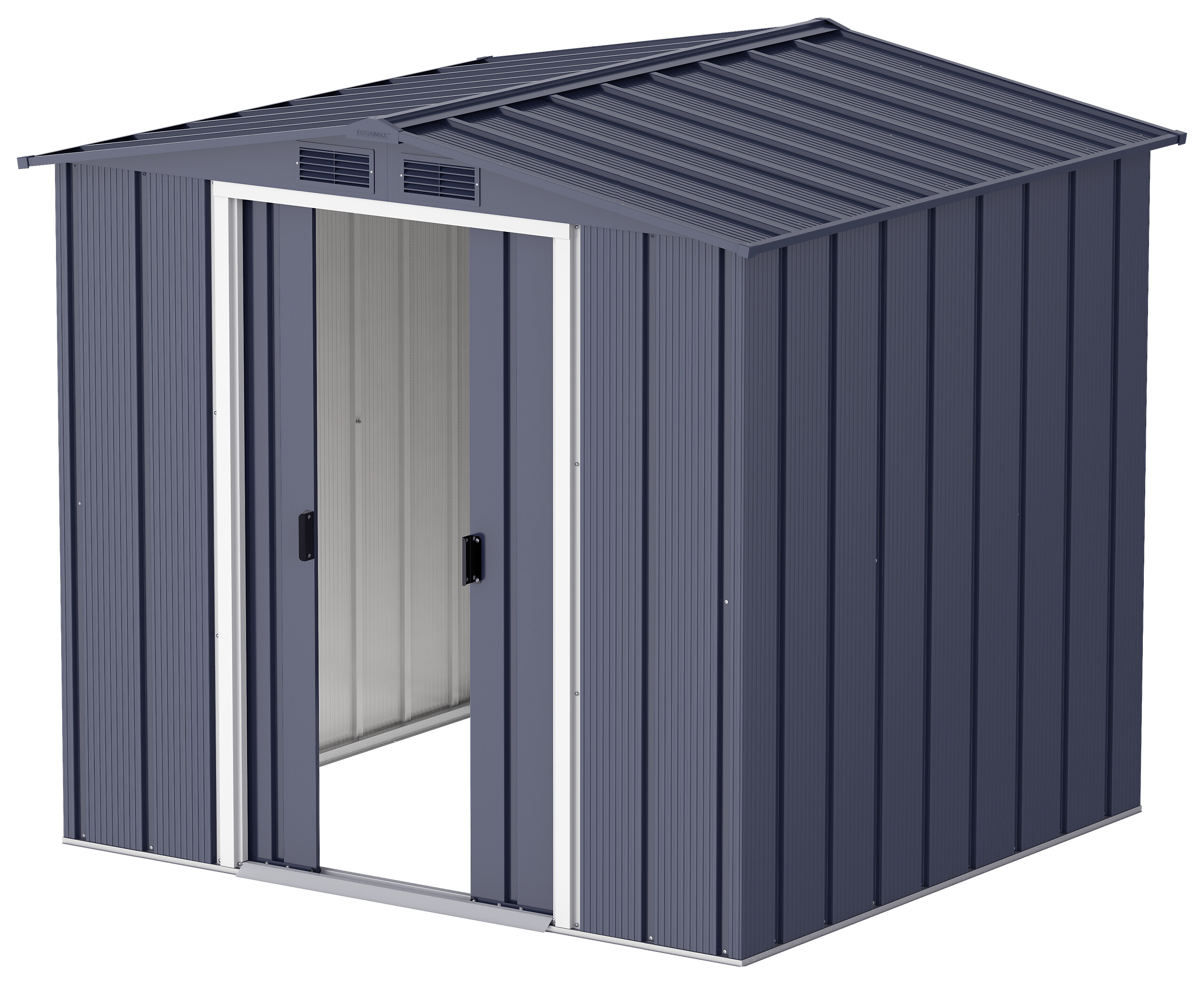 VCM Gerätehaus anthrazit B/H/L: ca. 202x181x174 cm