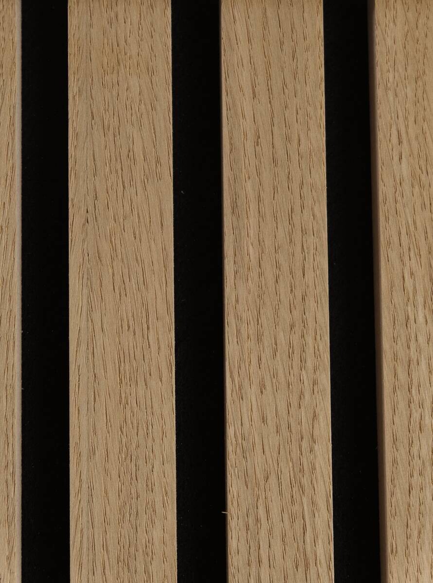 Akustikpaneel Eiche natur L/B/H: ca. 1,9x56,1x56,1 cm pro Stück