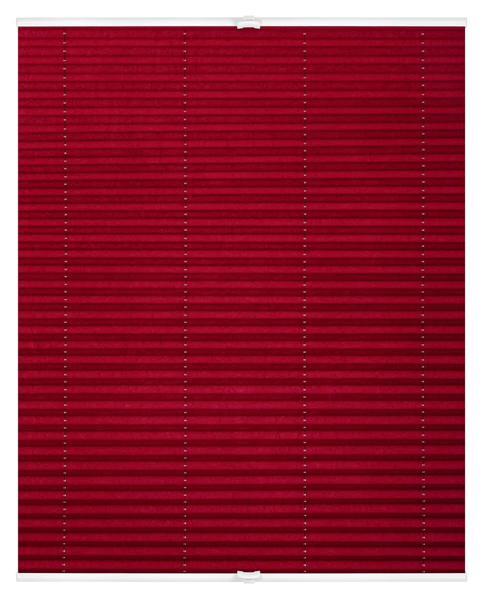 LICHTBLICK Spannplissee brombeer B/L: ca. 95x130 cm