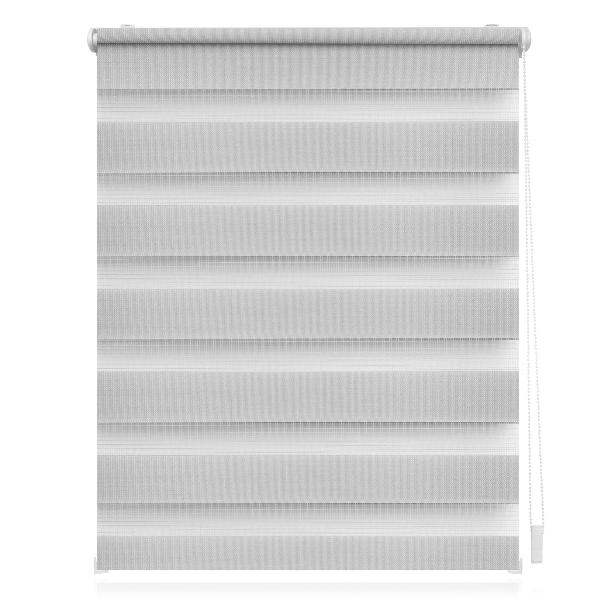 LICHTBLICK Doppelrollo Duo grau B/L: ca. 55x150 cm