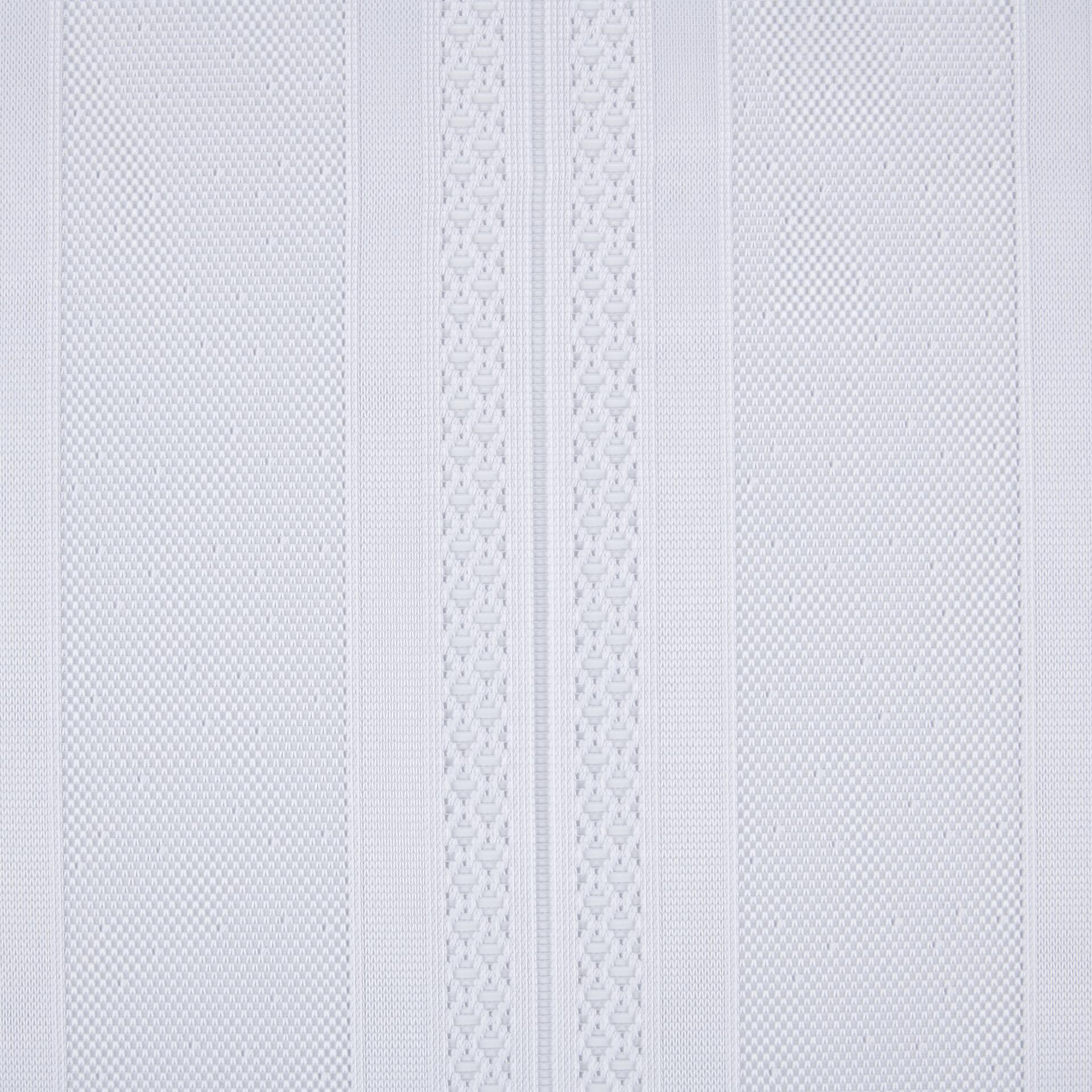 Scheibengardinen-Meterware weiß H: ca. 60 cm