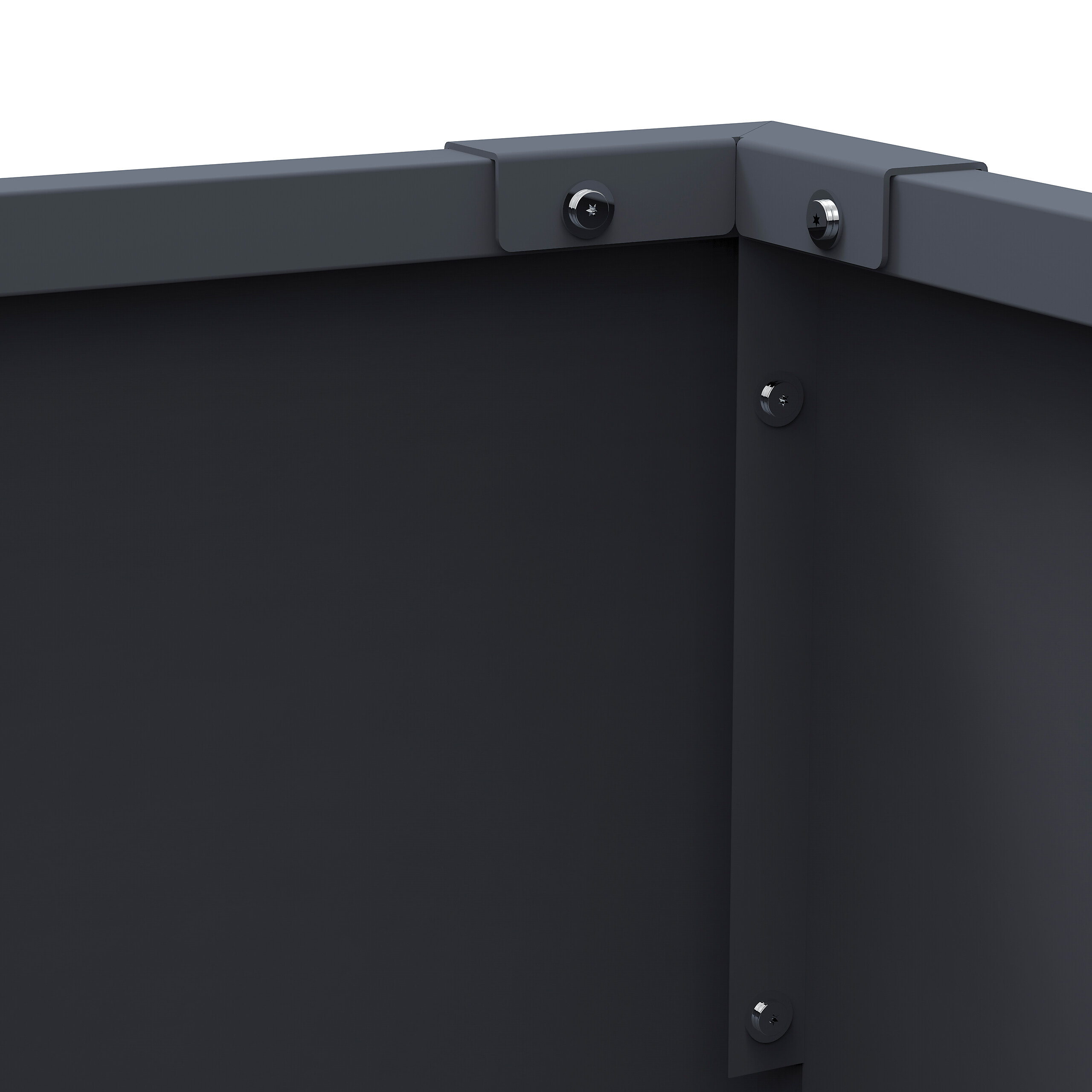 Westmann Hochbeet Mobila anthrazit Stahl B/H/L: ca. 118x80x50 cm