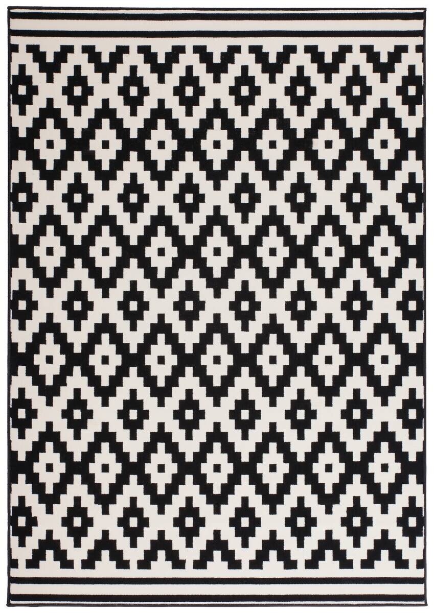 Kayoom Kurzflorteppich Now! 325 weiß B/L: ca. 80x150 cm