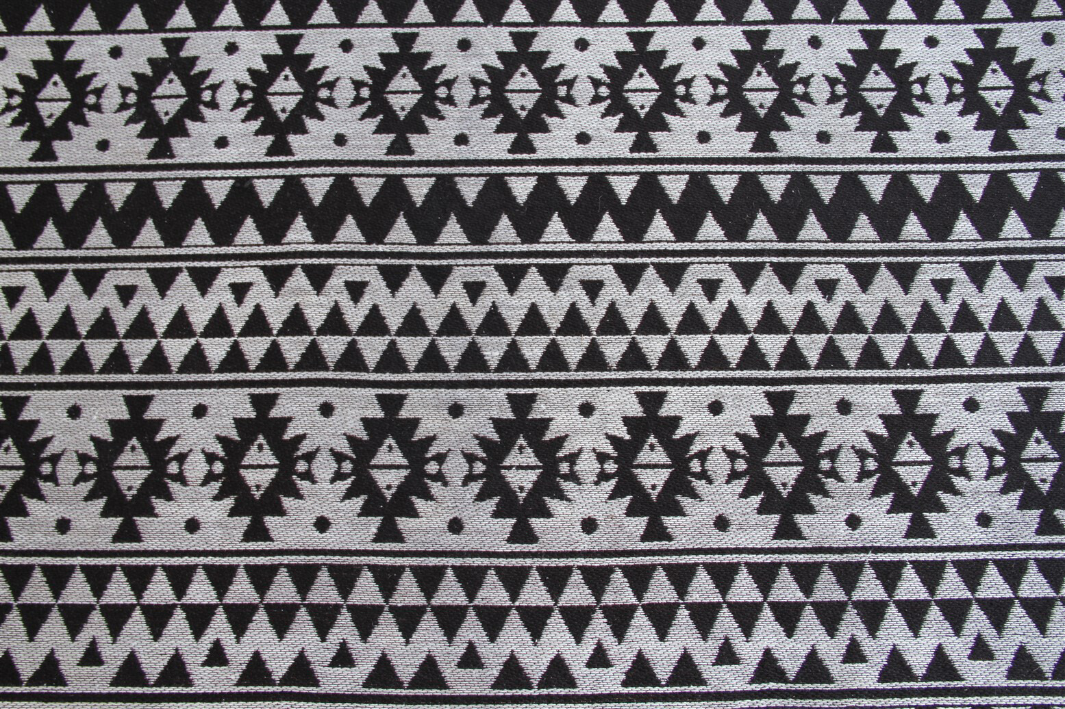 Kayoom Flachgewebeteppich Sunny 210 schwarz B/L: ca. 120x170 cm