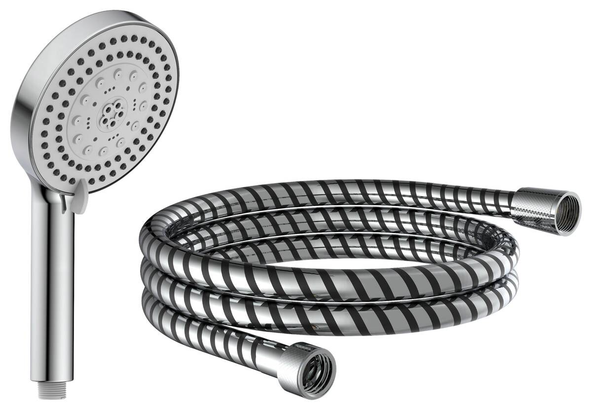 Eisl Handbrause-Set Storm Chrom L/D: ca. 150x12 cm