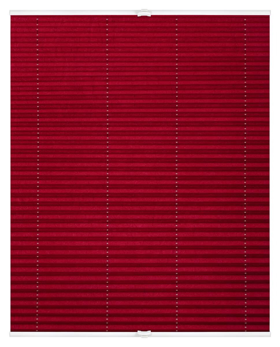 LICHTBLICK Spannplissee brombeer B/L: ca. 75x130 cm