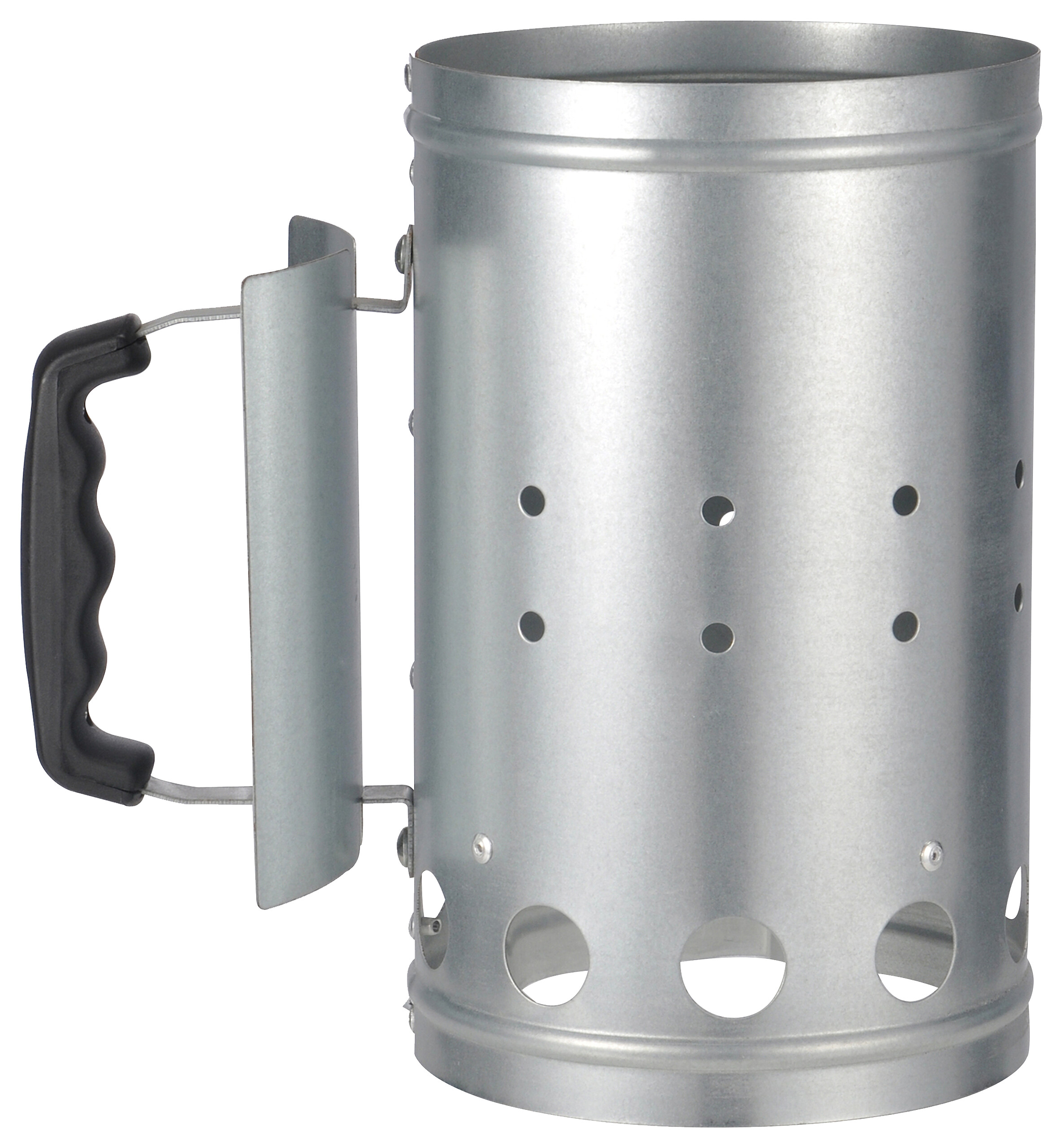 HI Anzündkamin Metall B/H/L: ca. 27x24,5x16,5 cm