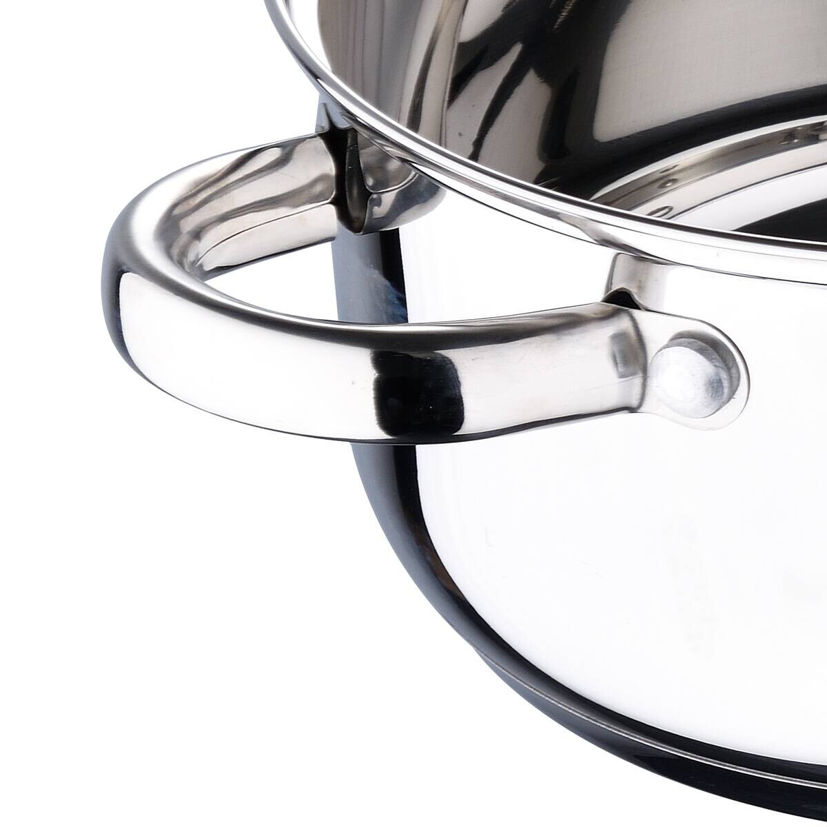 SAN IGNACIO Topfset CASSEL silber Edelstahl 5 tlg.