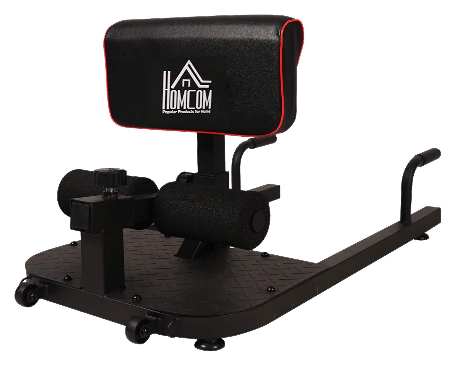 HOMCOM Trainingsgerät schwarz Stahl