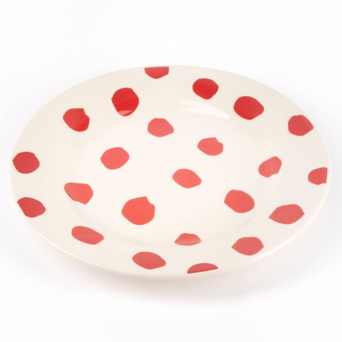 CASA SAMANTHA Teller SABOR rot Steinzeug 3 tlg.