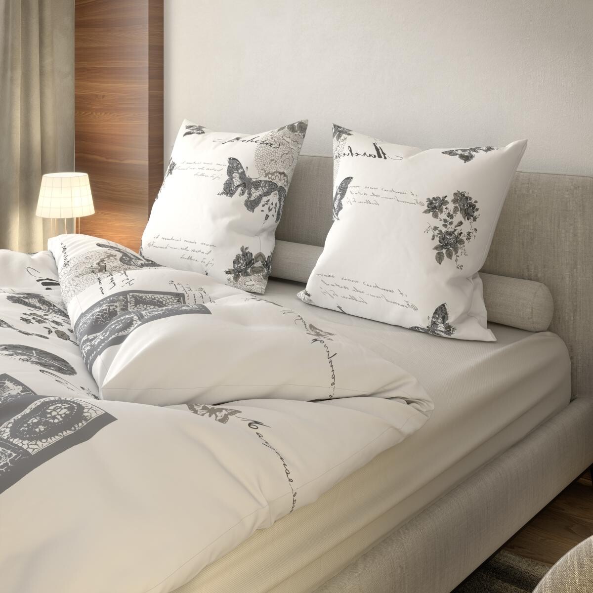 Baumwoll Bettwäsche Fleur Renforce