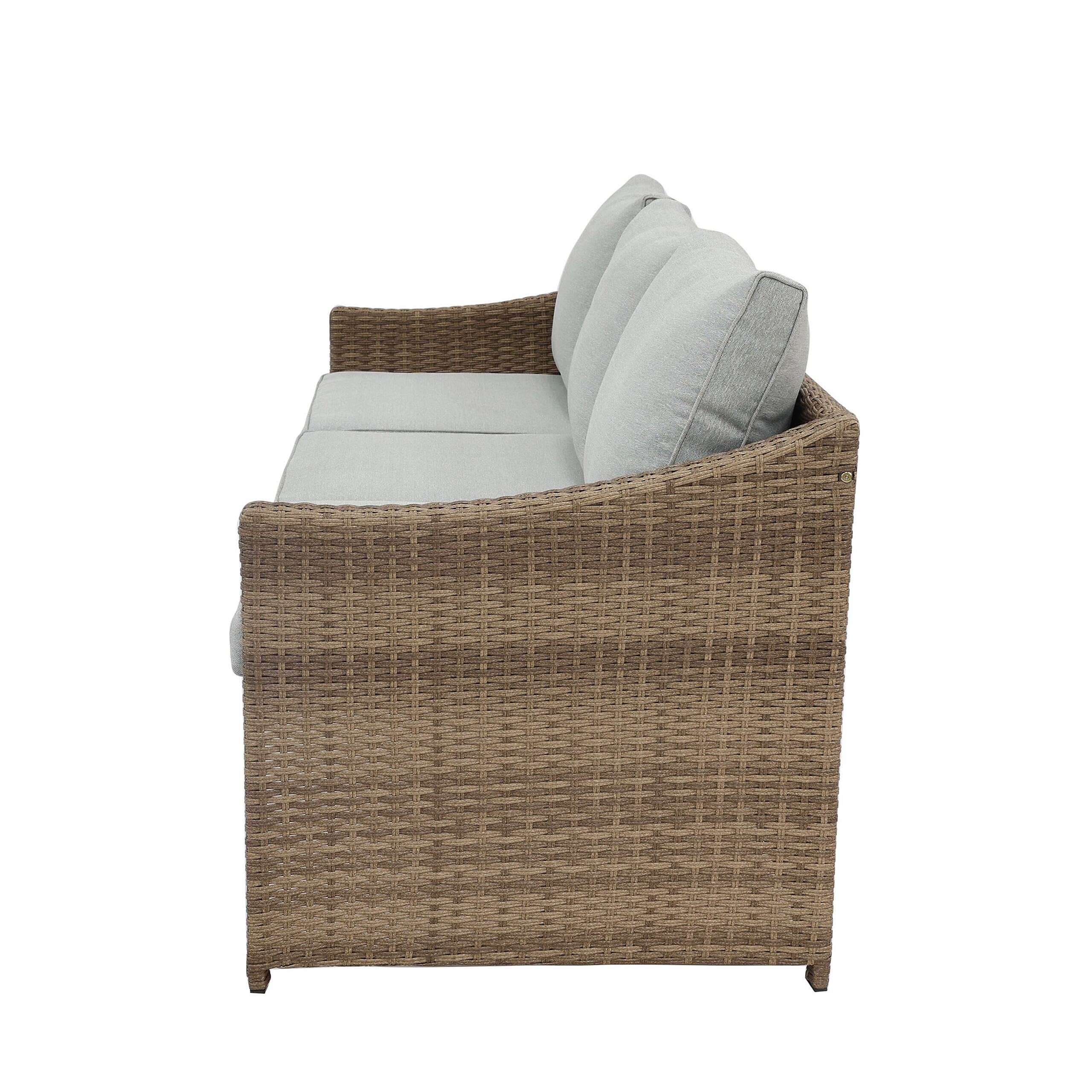 POCOline Gartensitzgruppe Anna braun Stahl