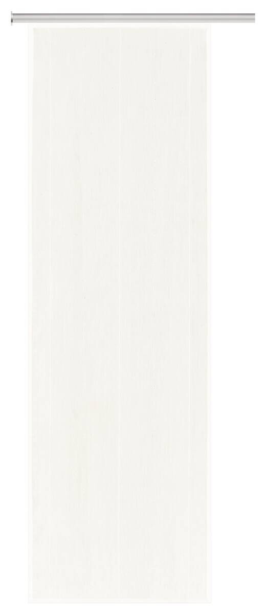 Schiebevorhang Olivia offwhite B/L: ca. 60x245 cm