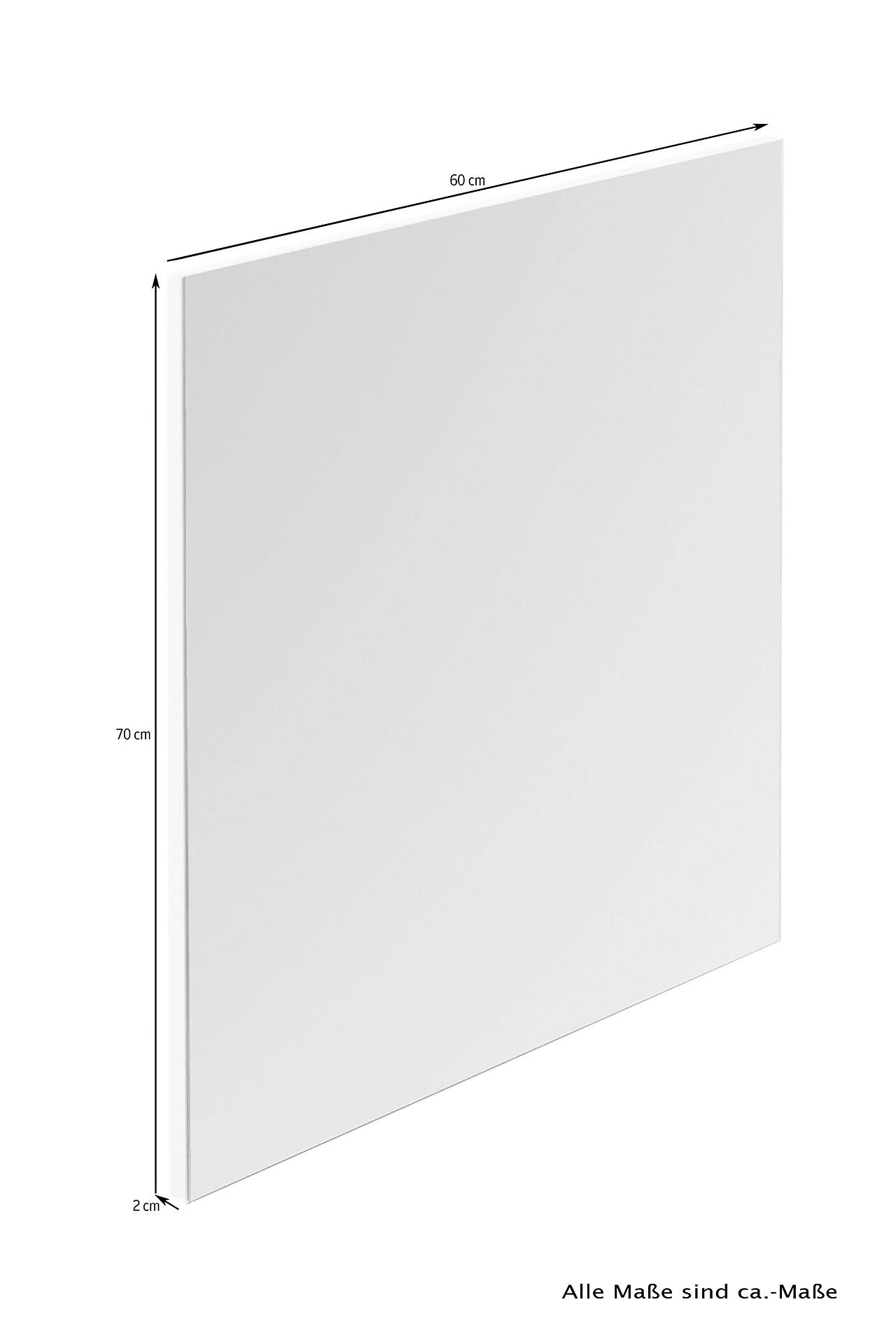 byLIVING Spiegelaufsatz JAKOB B/H/T: ca. 60x70x2 cm