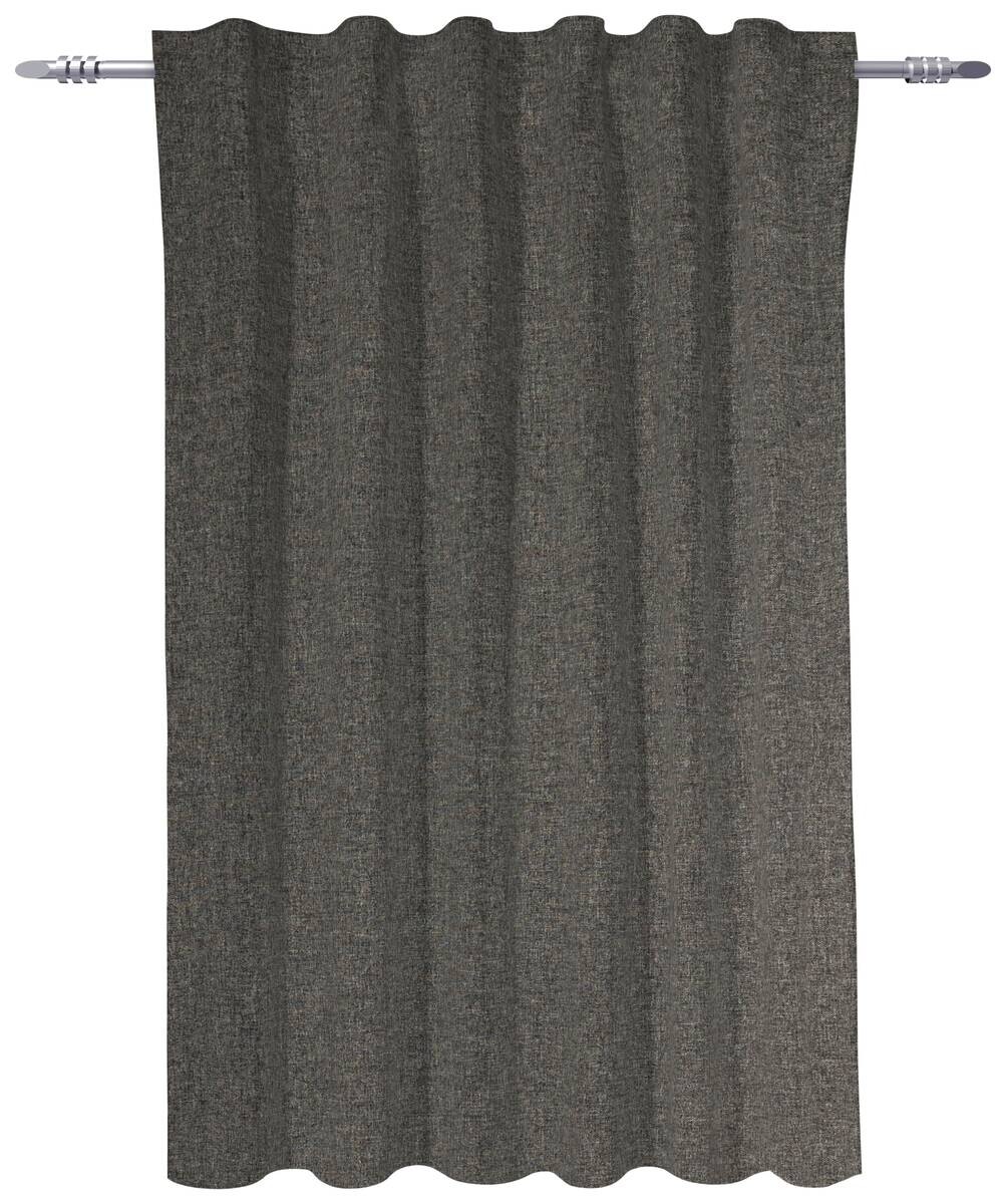 POCOline Kombivorhang Ulrich anthrazit B/L: ca. 135x145 cm