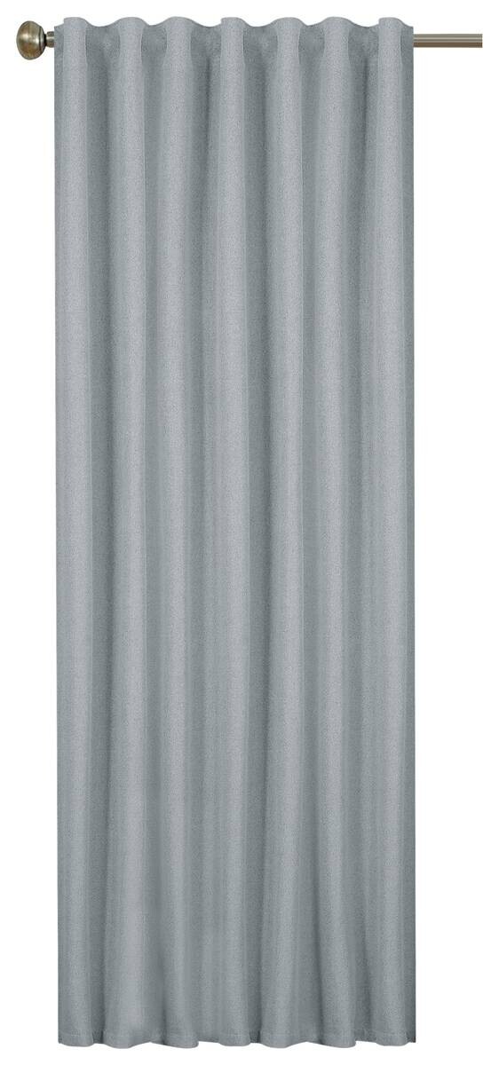 home Topline Verdunklungsvorhang Noah anthrazit B/L: ca. 135x245 cm
