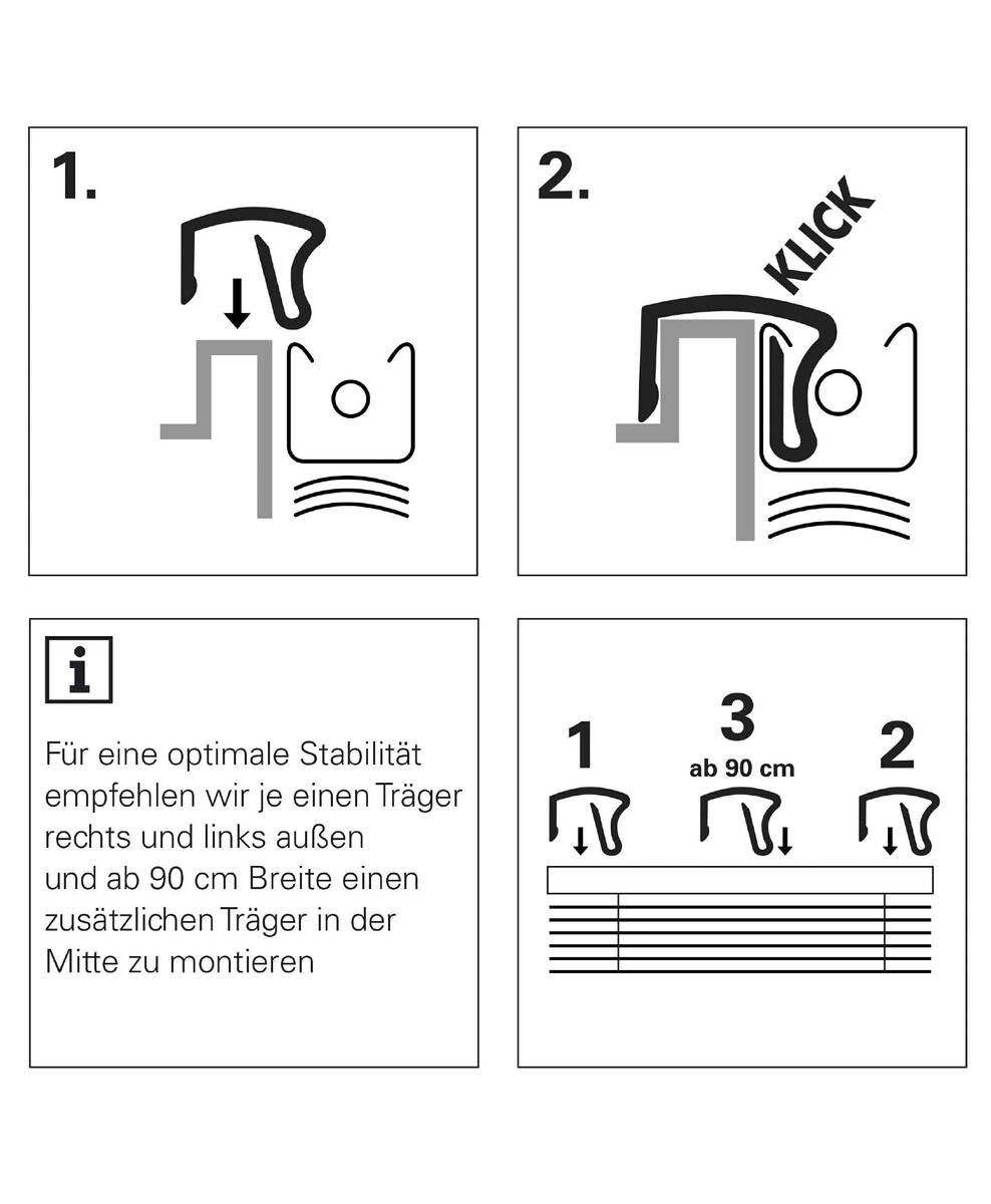 Alu-Jalousie Schiefergrau B/L: ca. 90x175 cm