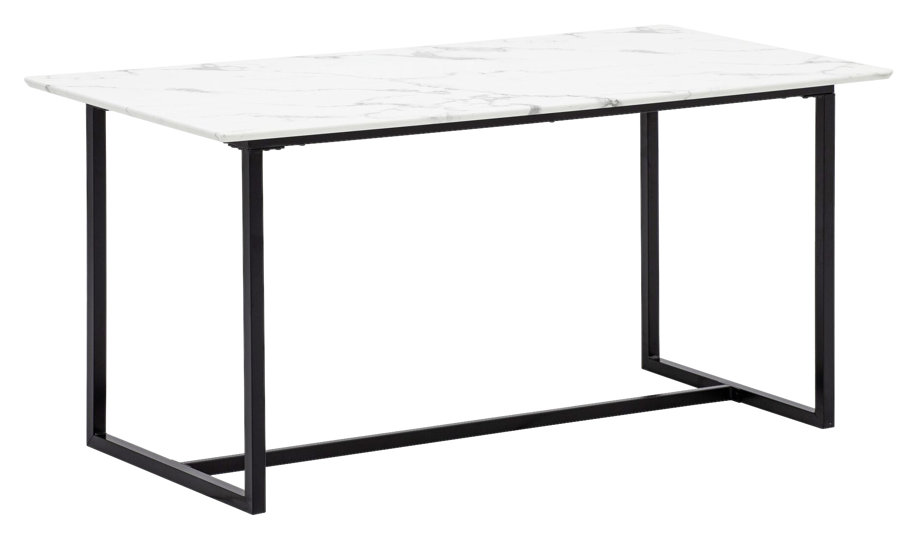 Esstisch weiß Marmor Optik B/H/T: ca. 200x76x90 cm