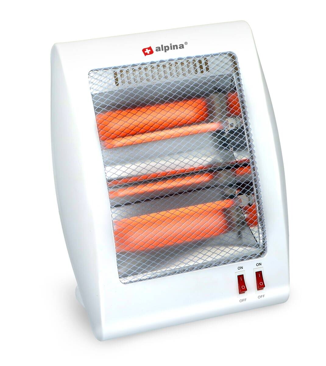 alpina Elektroheizgerät 871125218241 LQ002 weiß B/H/T: ca. 28x48x13 cm ca. 800 W