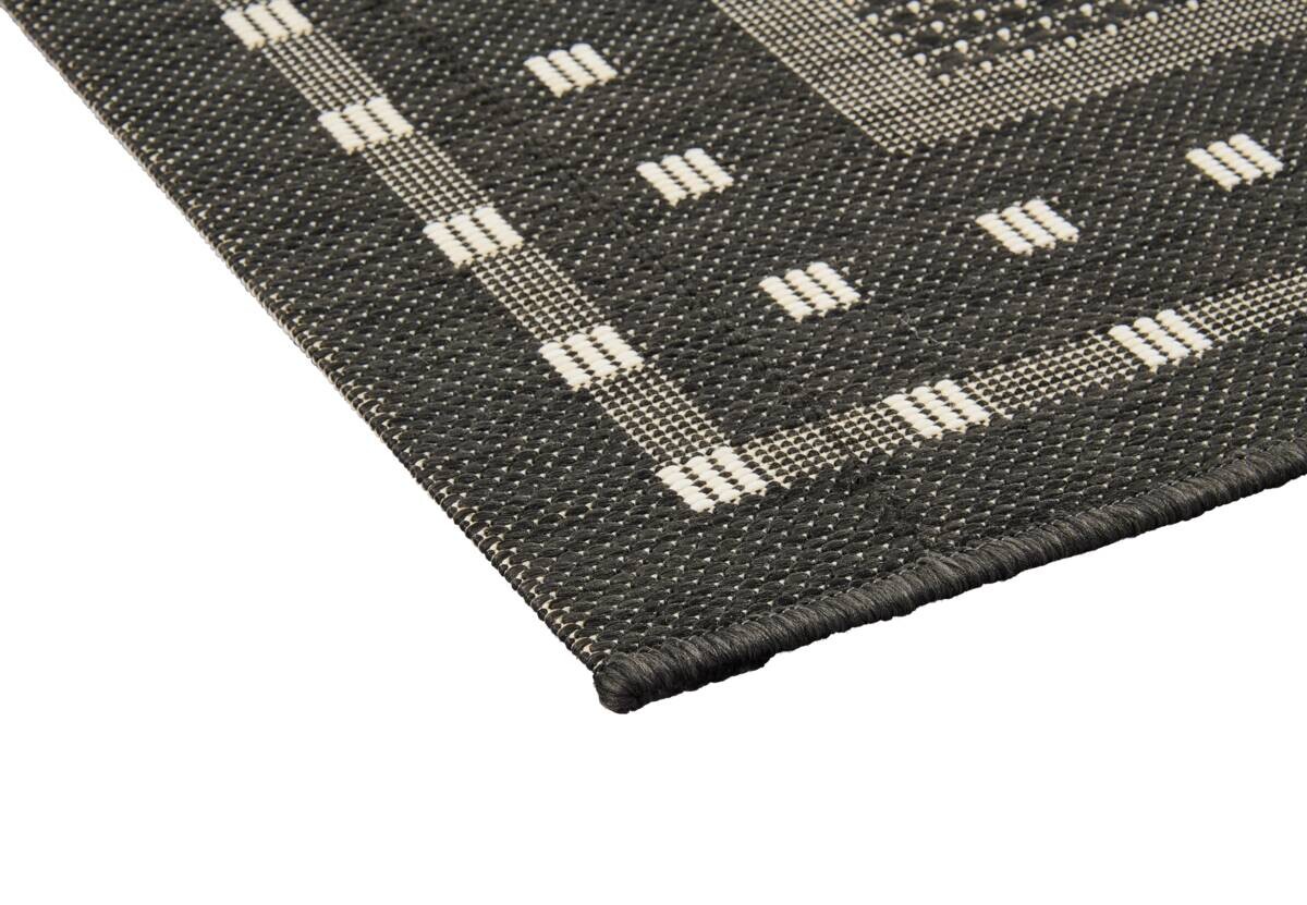 In-/Outdoor-Teppich Ambiente schwarz B/L: ca. 200x290 cm