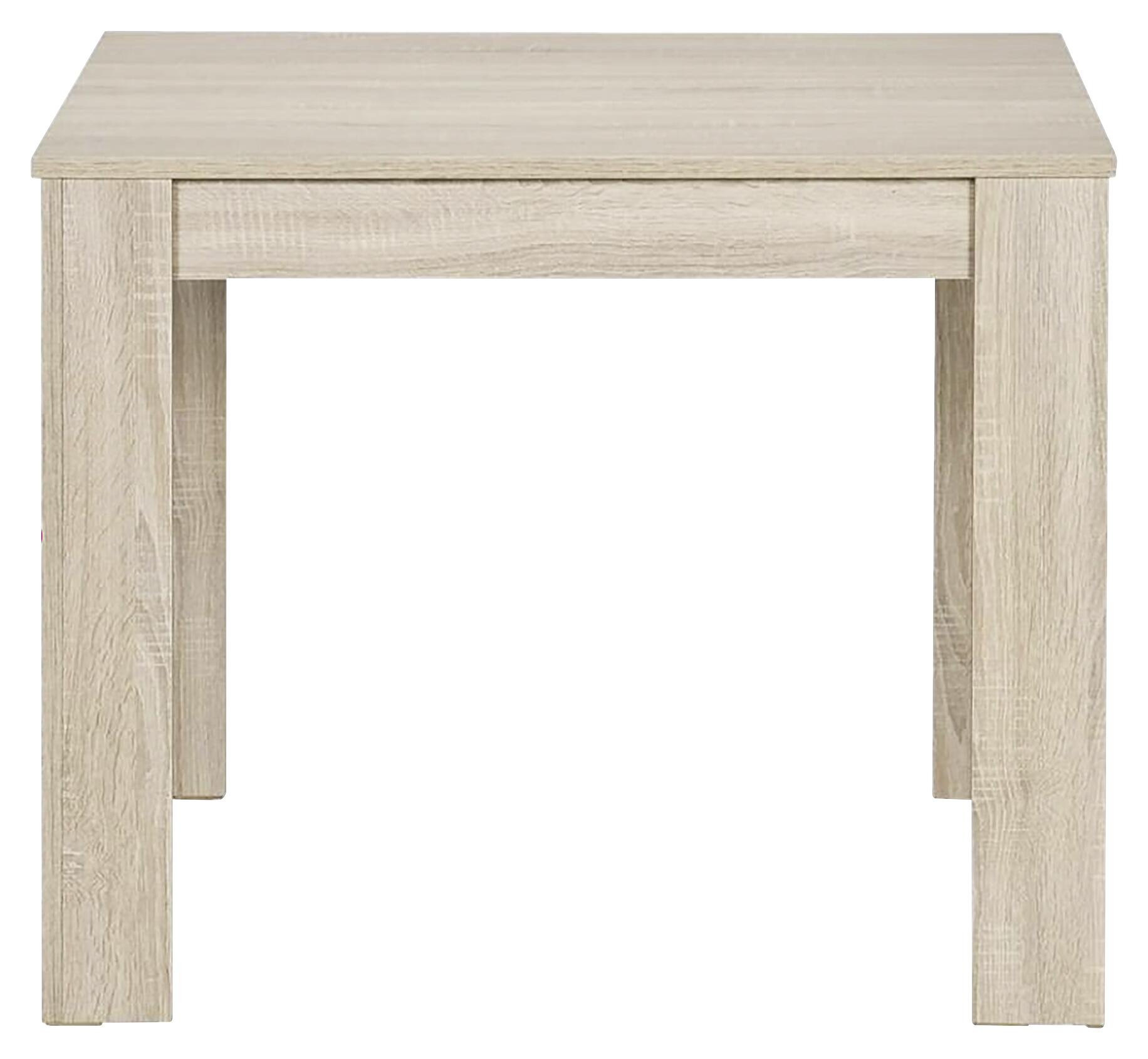 Tisch NEPAL Eiche Nachbildung B/H/T: ca. 80x75x80 cm