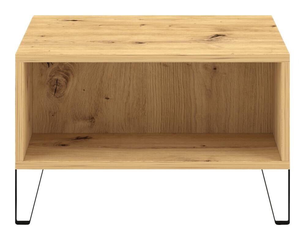 WIPMEB Couchtisch BILBAO Eiche Artisan B/H/T: ca. 60x37x60 cm