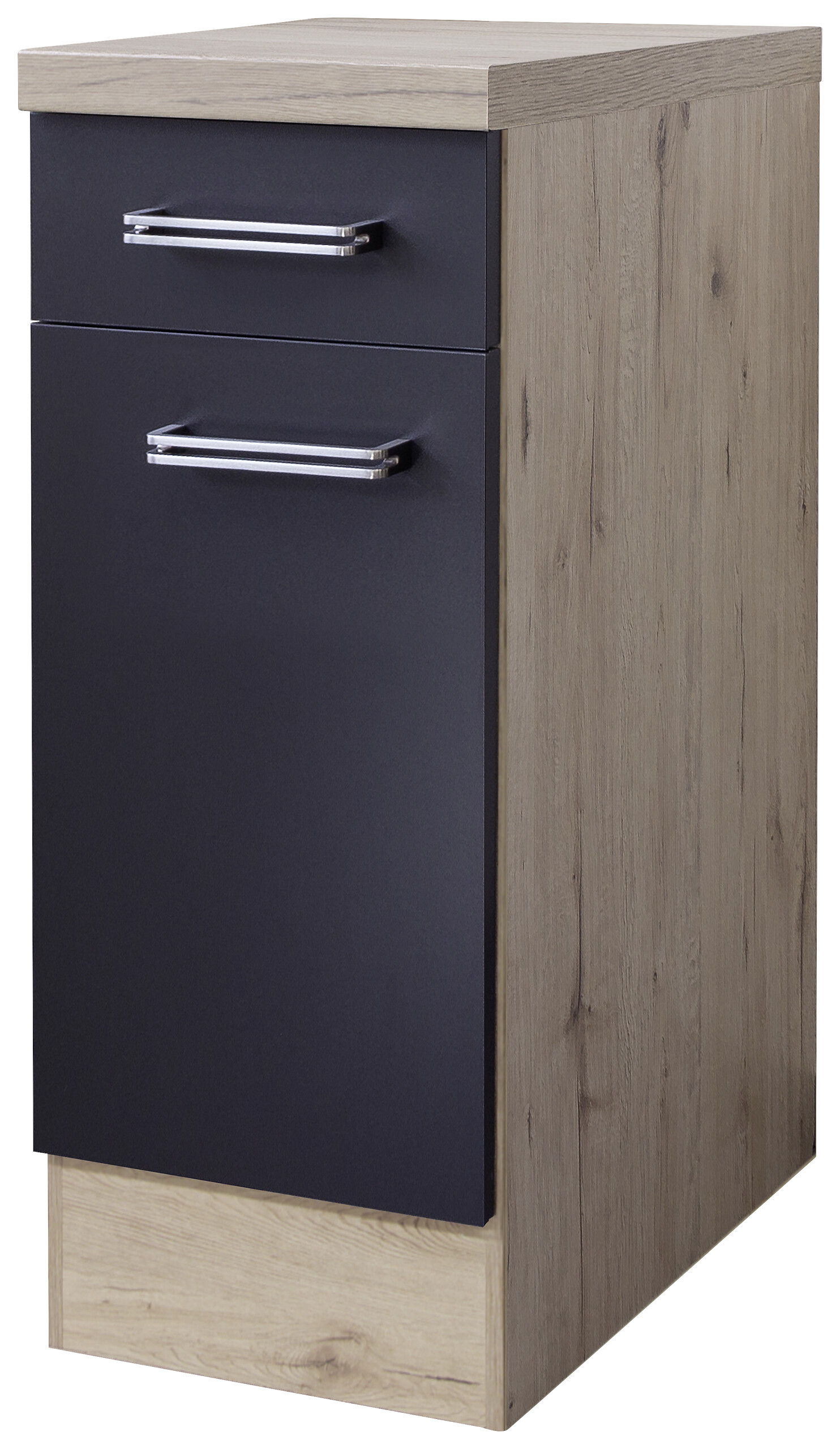 Unterschrank Elva anthrazit B/H/T: ca. 30x86x60 cm