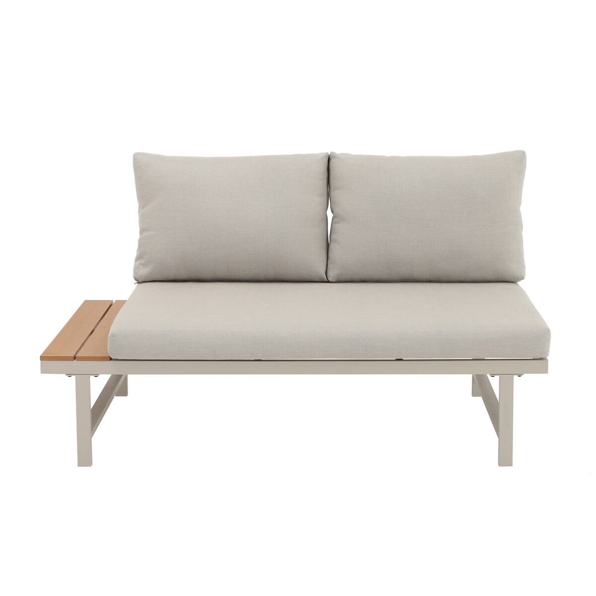 POCOline Gartensitzgruppe Onno hellgrau Stahl