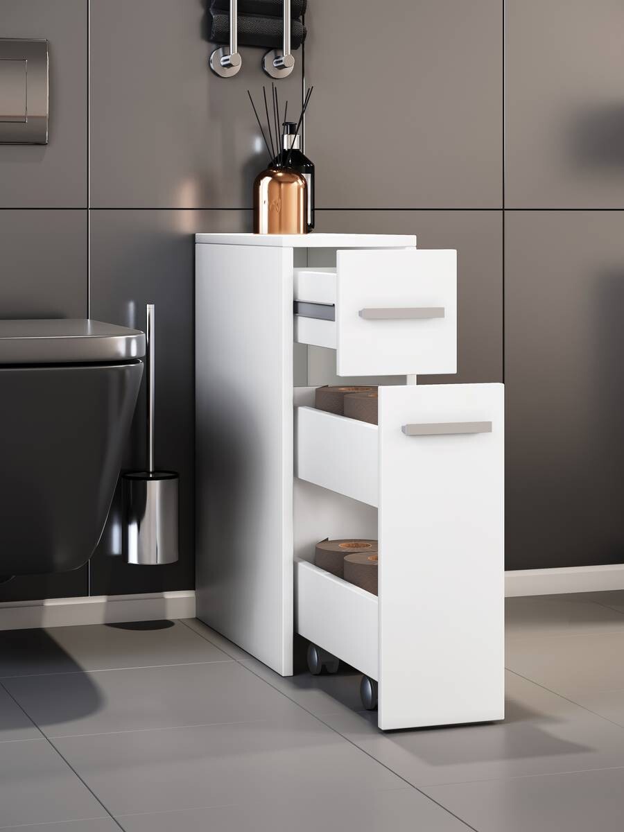 Unterschrank Zalo weiß B/H/T: ca. 20x61x45 cm