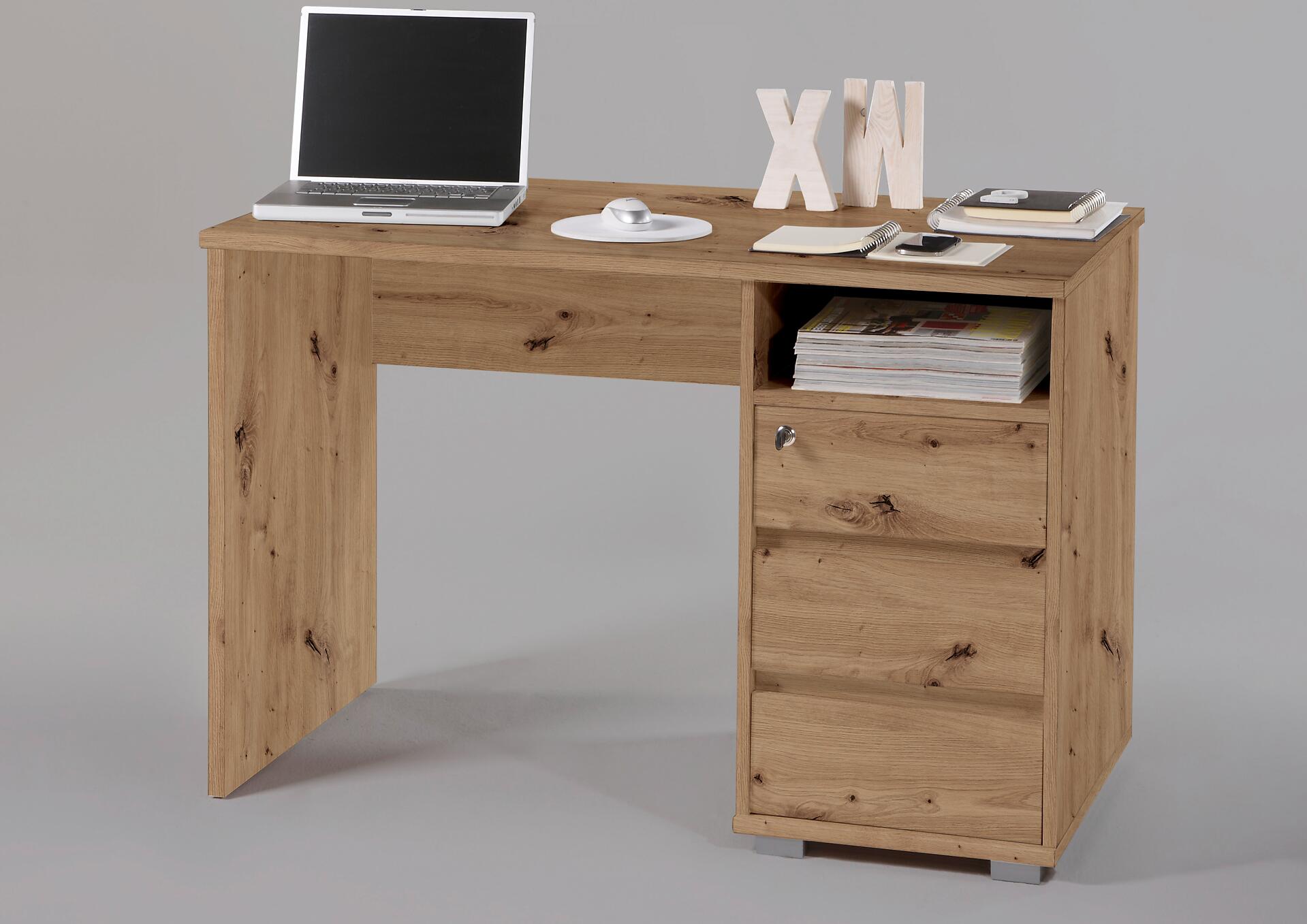 Schreibtisch Primus Eiche Artisan Nachbildung B/H/T: ca. 110x75x65 cm