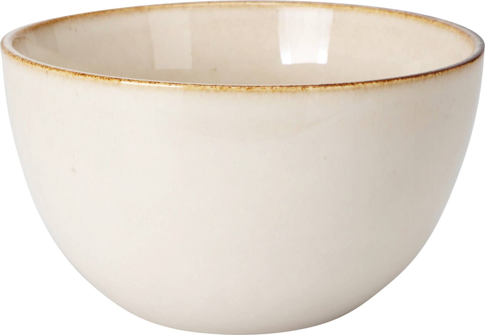 Kaffeeservice creme Steinzeug 16 tlg.