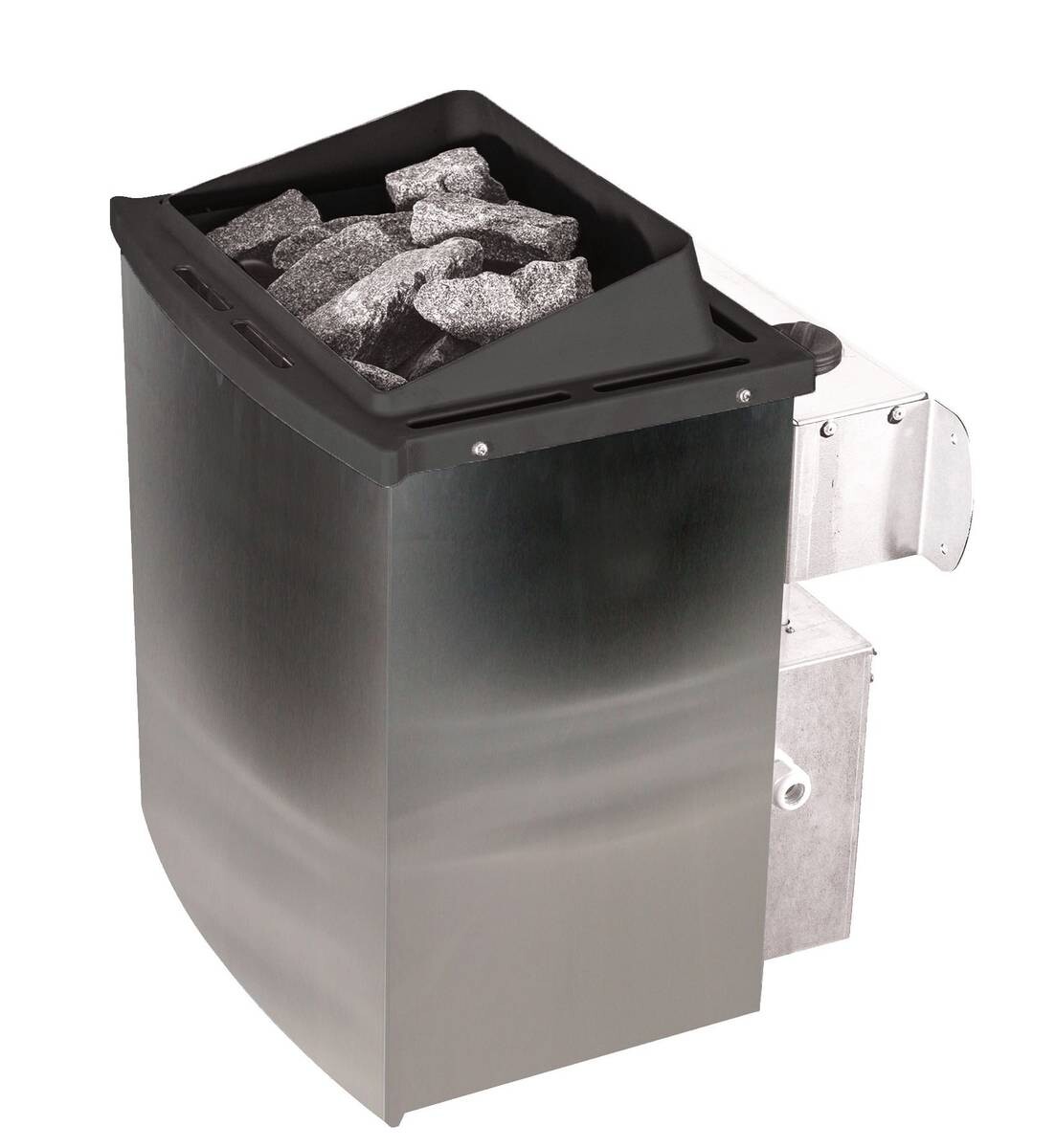 Karibu Sauna Seppel Front natur B/H/T: ca. 196x187x196 cm