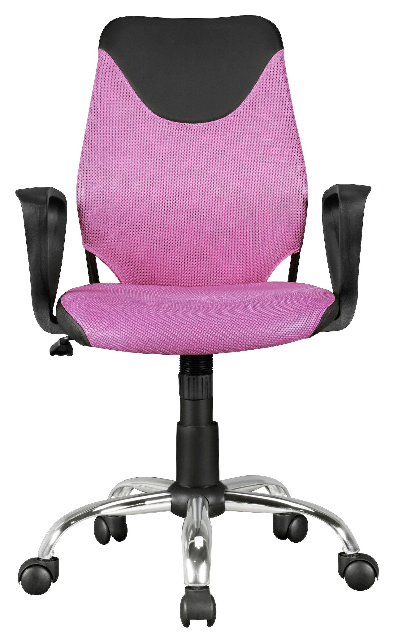 Drehstuhl pink Stoff