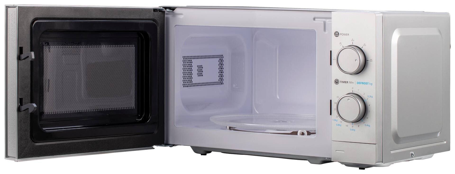 POCOline Mikrowelle MM720C2GX-PM silber Metall B/H/T: ca. 44x26x33 cm ca. 20 l