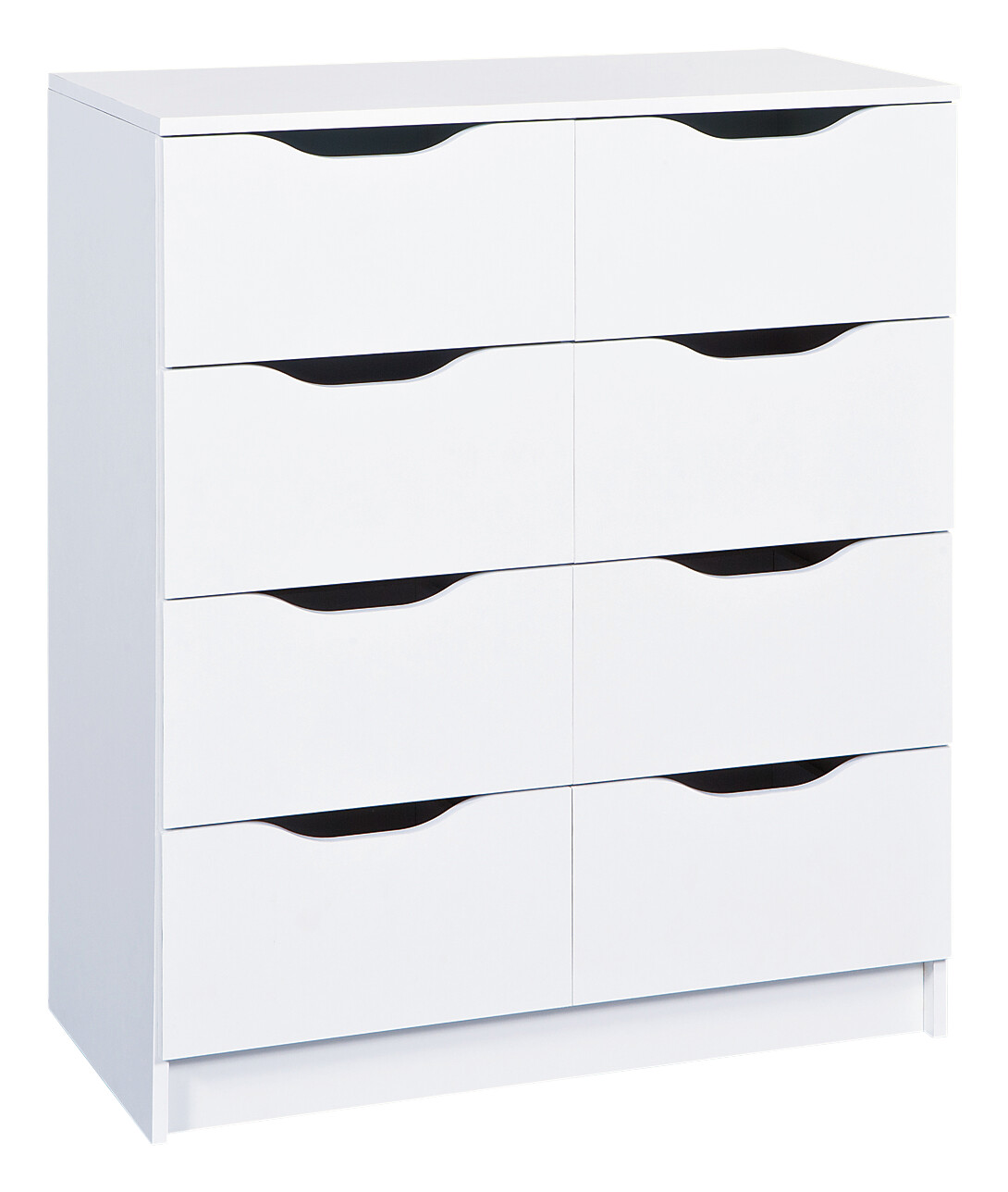 Kommode WESTPHALEN weiß B/H/T: ca. 82x92x41 cm