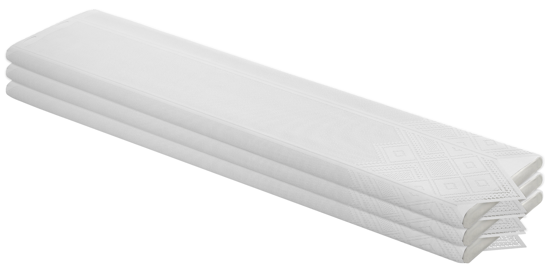 Scheibengardinen-Meterware weiß H: ca. 90 cm