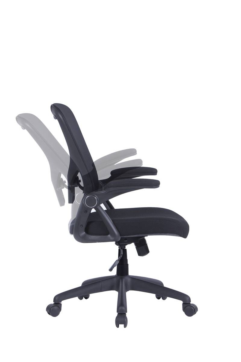 Chefsessel FLEX schwarz schwarz schwarz Webstoff Netzstoff Kunststoff