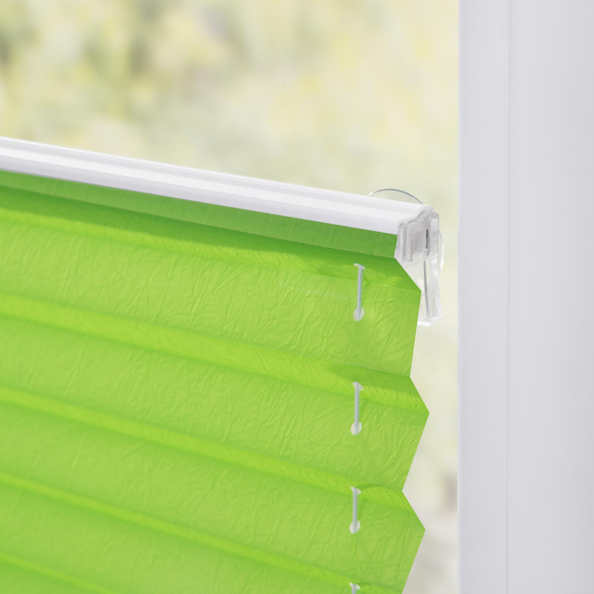 LICHTBLICK Spannplissee grün B/L: ca. 85x130 cm