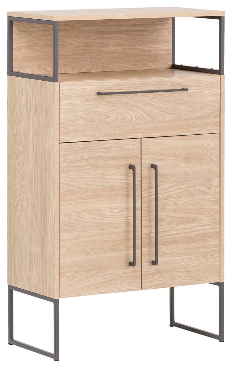 Midischrank Limone Eiche hell Nachbildung B/H/T: ca. 65,2x112,5x33,1 cm Midischrank Limone Eiche hell Nachbildung B/H/T: ca. 65,2x112,5x33,1 cm