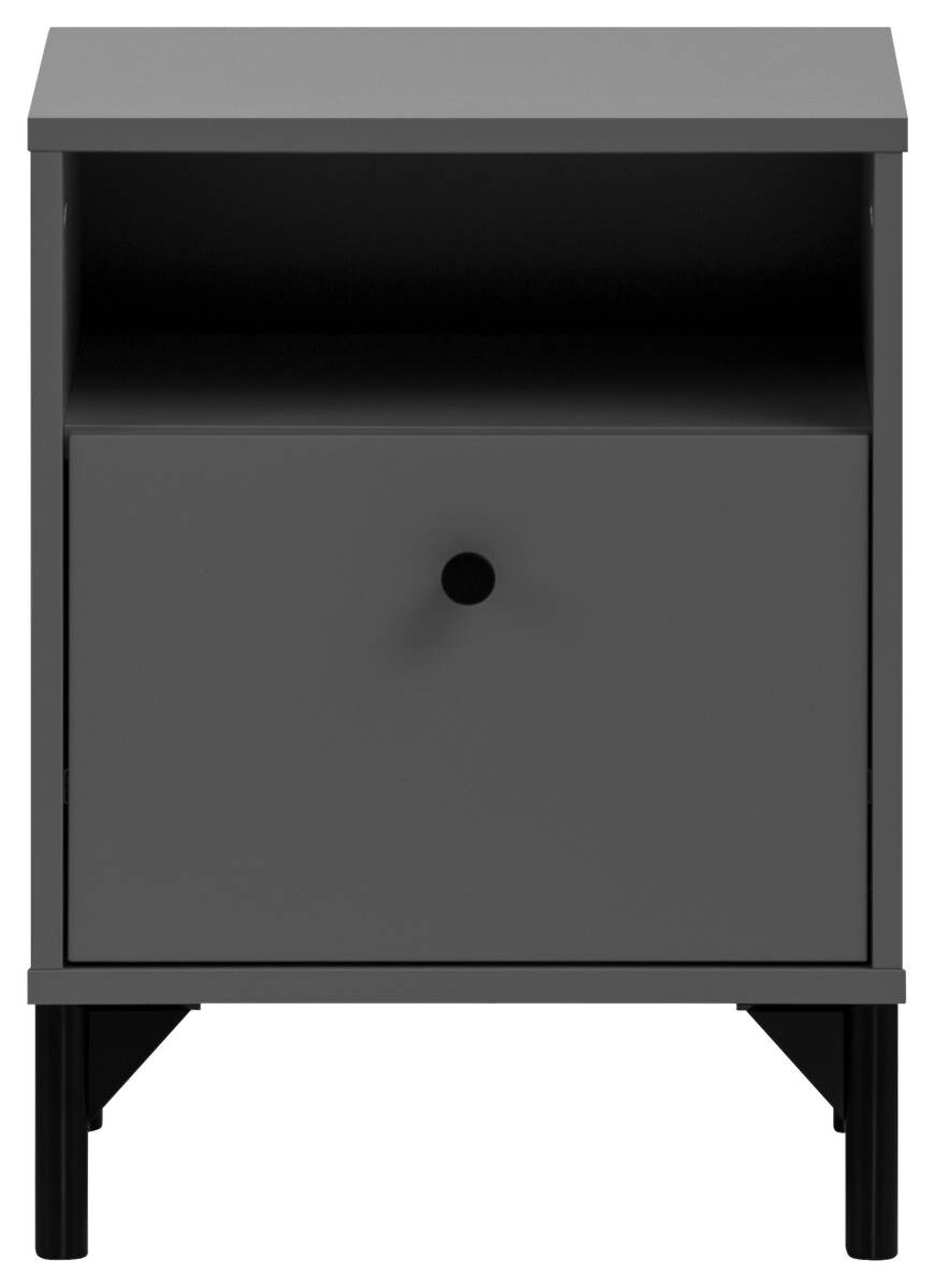 Nachtkonsole Smash anthrazit B/H/T: ca. 40,3x53,2x33,05 cm