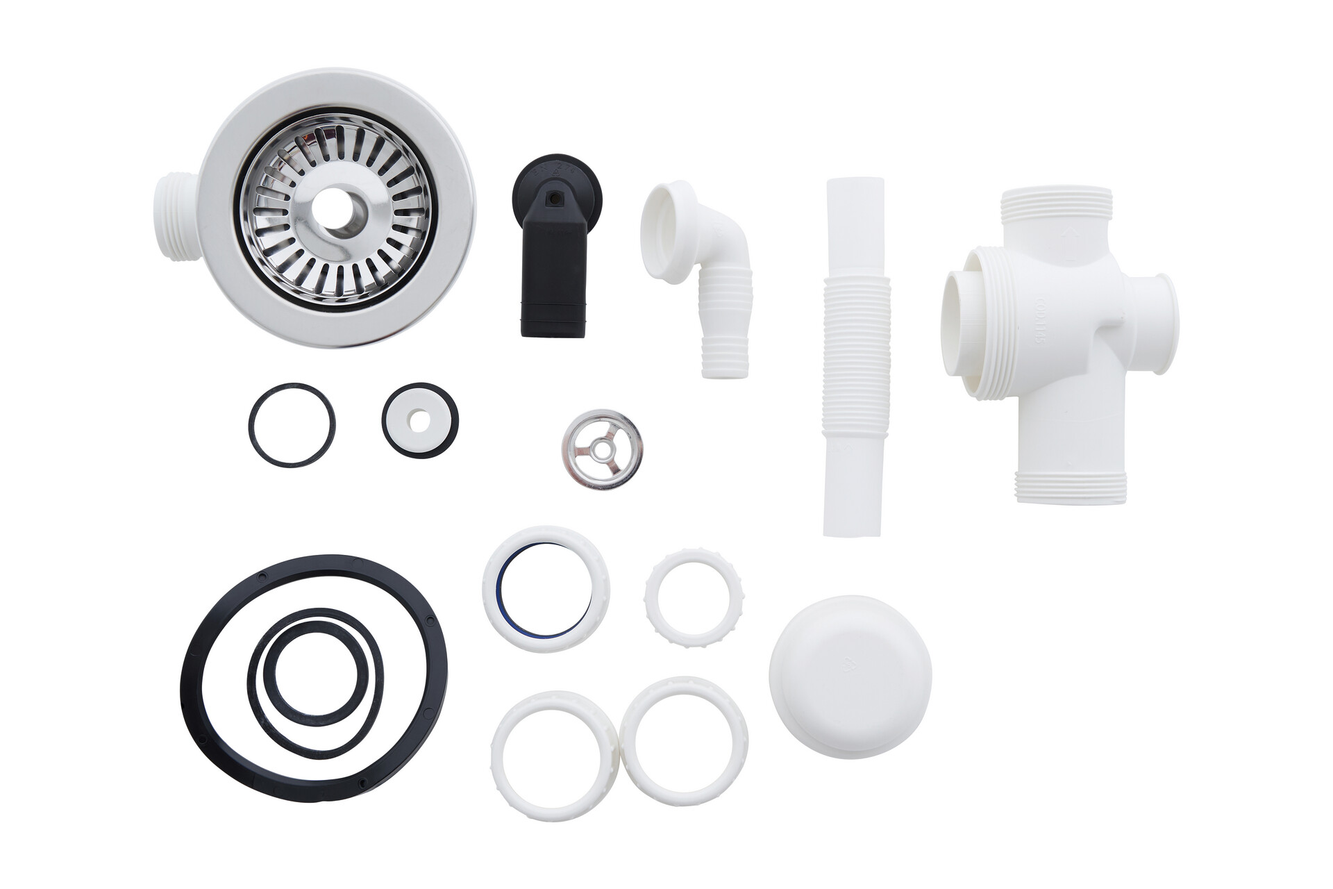 Respekta Einbauspüle Houston 80 x 50 W weiß Mineralite B/H/T: ca. 80x21x50 cm