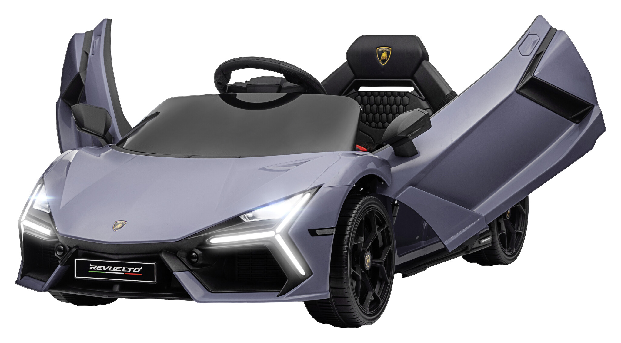 AIYAPLAY Kinder Elektroauto grau B/H/L: ca. 60x40x105 cm