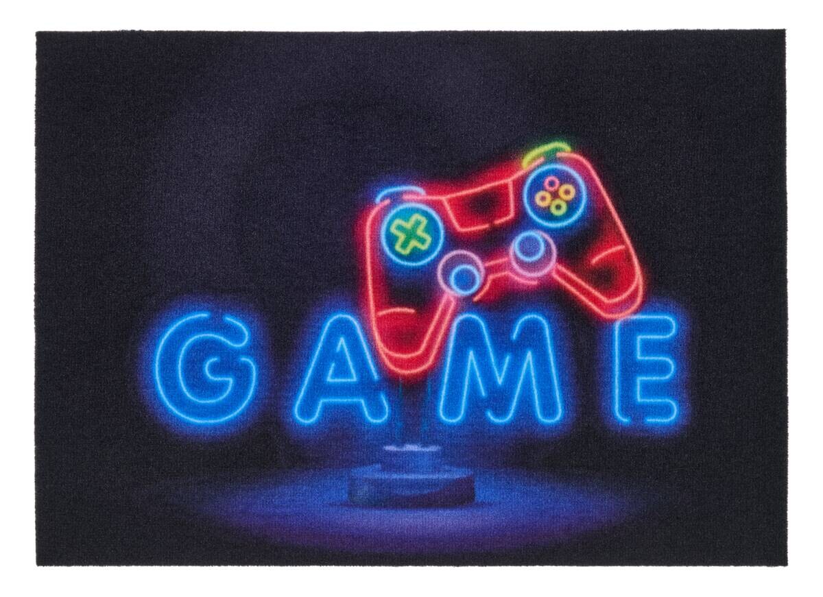 Fußmatte Style blau B/L: ca. 50x70 cm