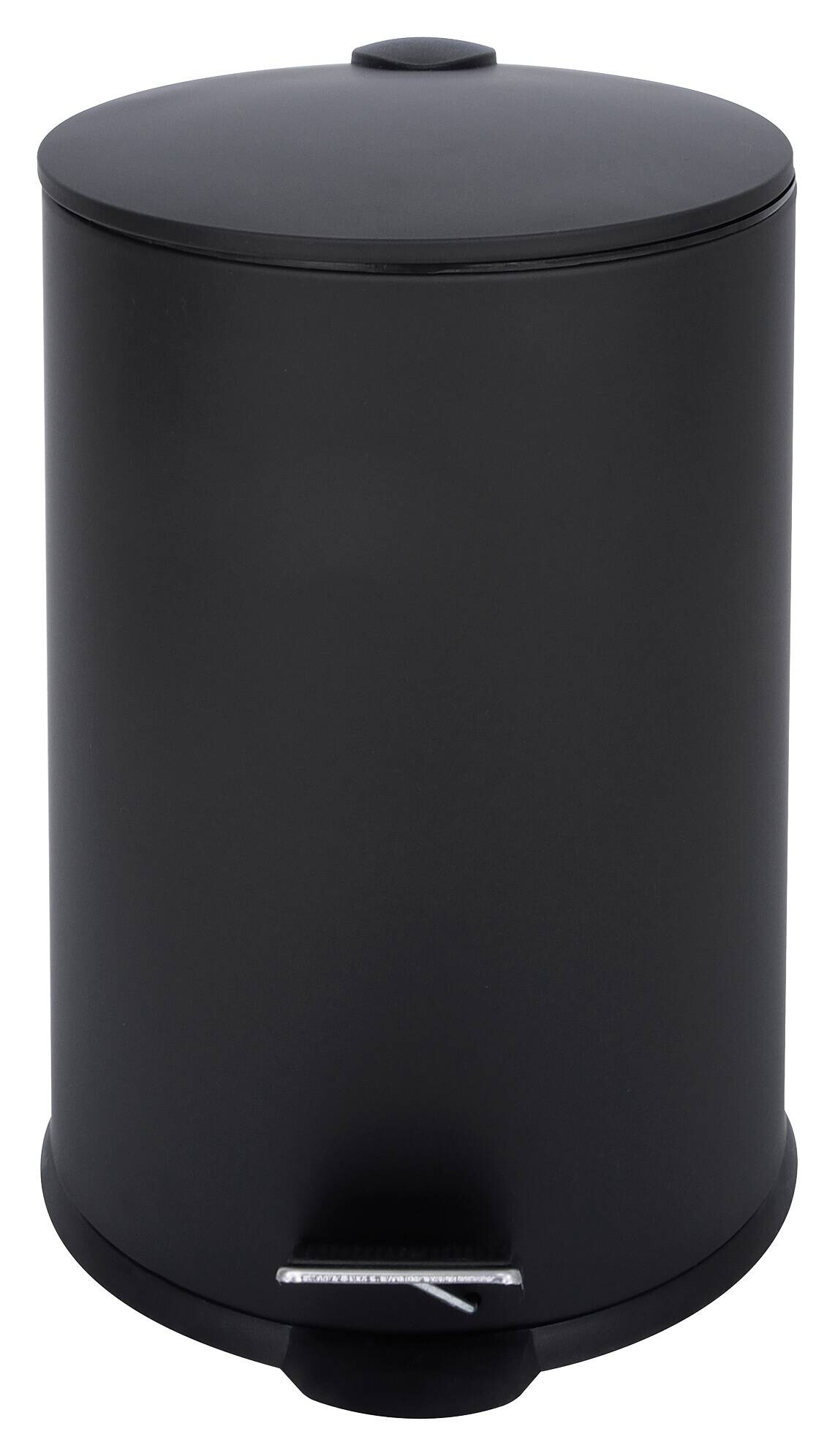 POCOline Treteimer mattschwarz Edelstahl