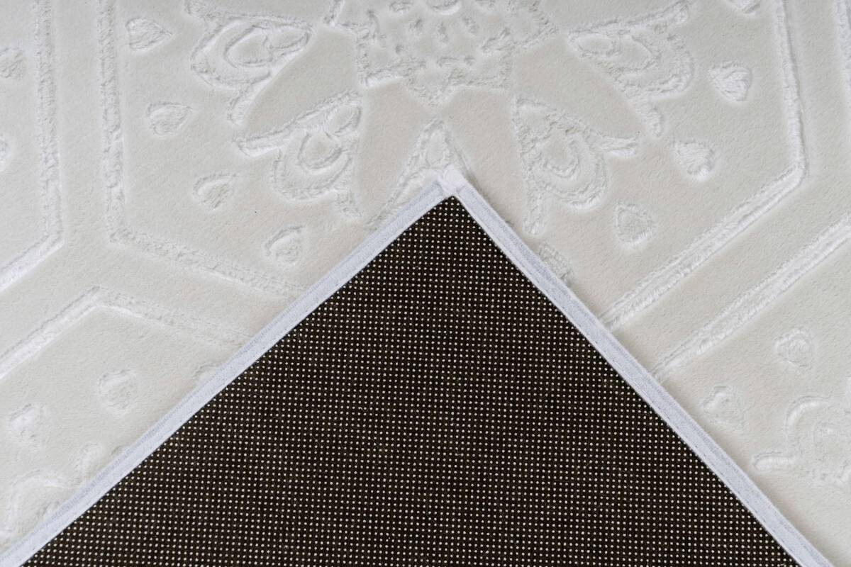 360Living Teppich Monroe weiß B/L: ca. 160x230 cm