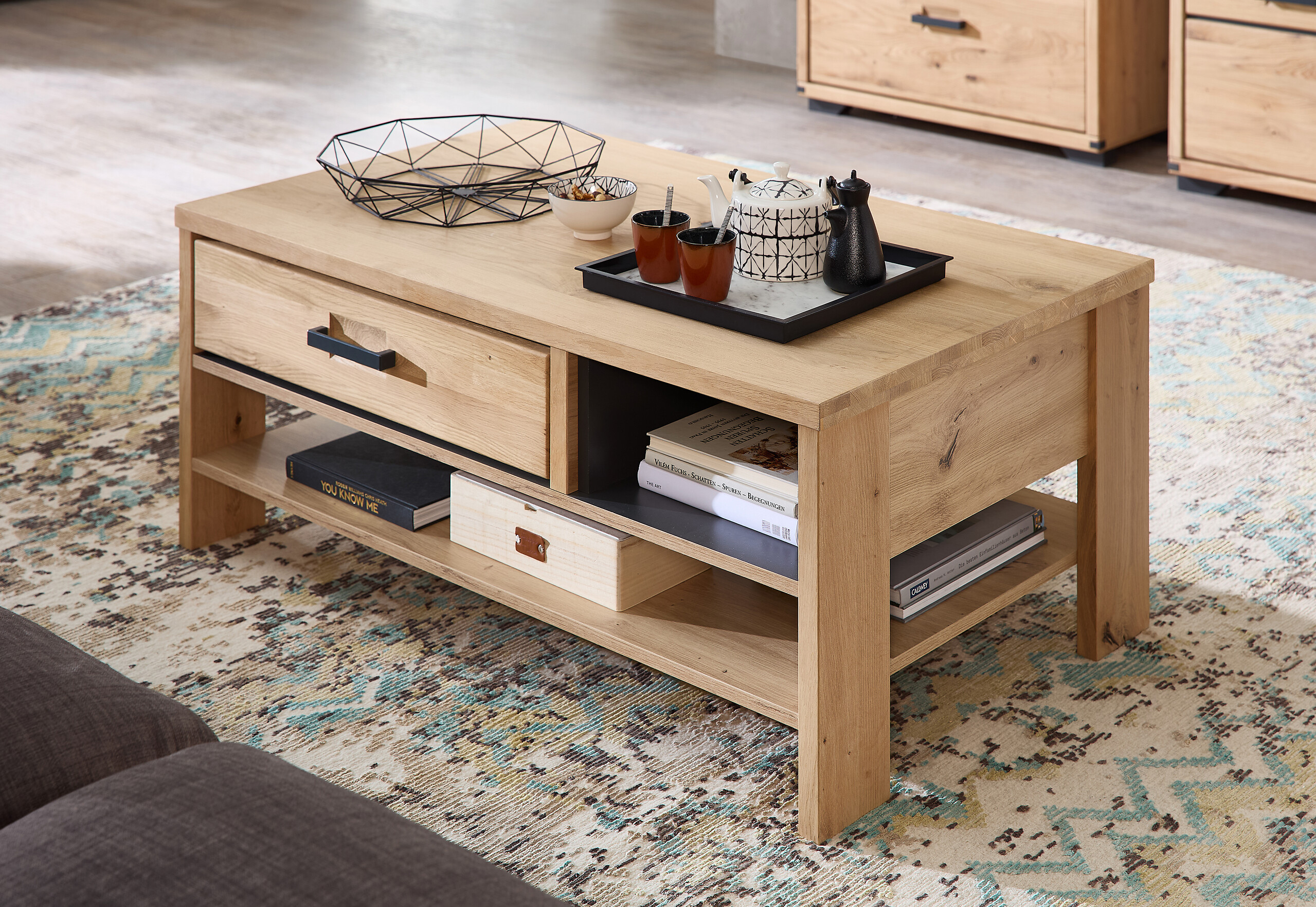 Couchtisch Genua B/H/T: ca. 110x45x65 cm Couchtisch Genua B/H/T: ca. 110x45x65 cm